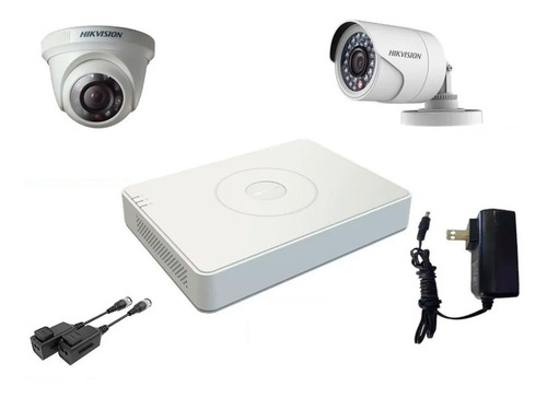 Hikvision Kit 4 Camaras Seguridad Vigilancia 720p Cctv