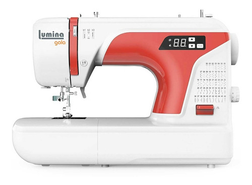 Máquina de coser Lumina Gala roja 220V