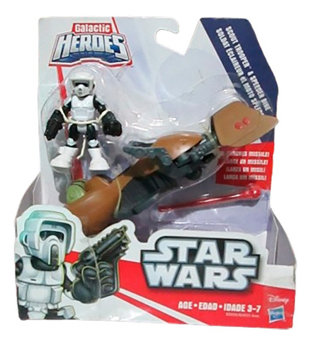 Figura Star Wars Scout Trooper Galactic Heroes