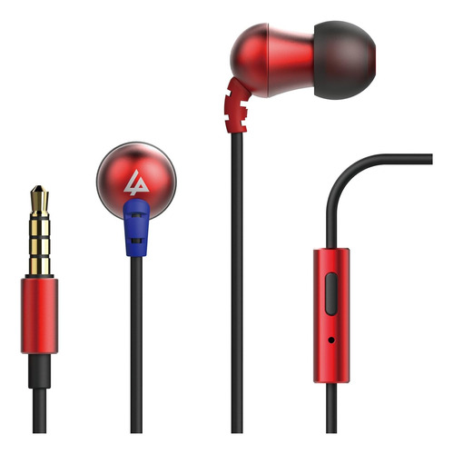Lypertek Mevi - Auriculares Internos Con Micrófono (rojo)
