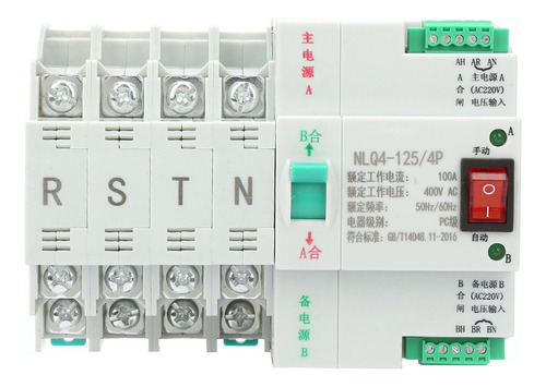 Conmutador De Transferencia Automática De Doble Potencia Ac