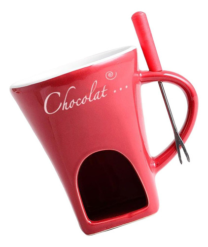 Taza Para Fondue, Taza Para Derretir Chocolate, Utensilios