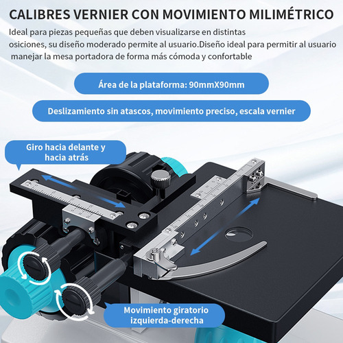 Microscopio 40x-2000x Profesional Para Laboratiorio