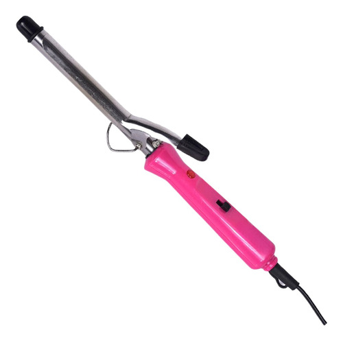 Rizador Buclera De Pelo Cilindro Tubo De Aluminio 30w Dinax Color Rosa Chicle