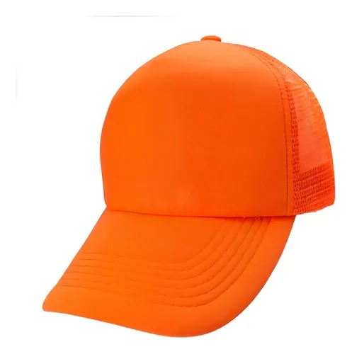 comprar Gorra Visera Trucker Cap Fluo Fluor Cotillon Sublimar Gorro Color Naranja