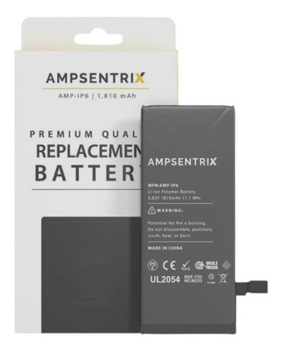 Cambio De Bateria Ampsentrix Colocacion Compatible iPhone 6g