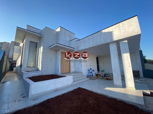 Imagem 1 de 30 de Casa Térrea 3 Suítes E Piscina A Venda Em Condomínio Fechado Em Valinhos - Ca01815 - 68386066