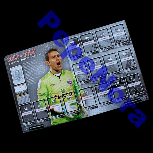 Imagen 3 de 6 de ¬¬ Álbum Fútbol Chile Campeonato 2013 - 2014 Panini Pegar Zp