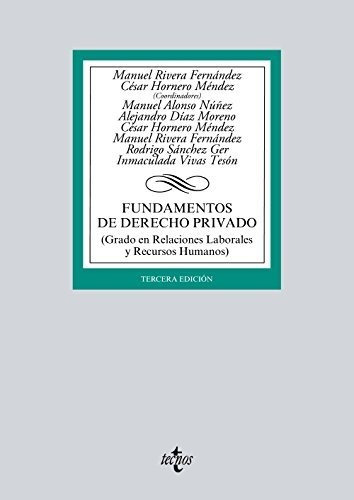 Fundamentos De Derecho Privado: (grado En Relaciones Laboral