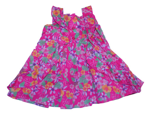Vestido Bebe Niña Fucsia Pillin (pvw816fuc)