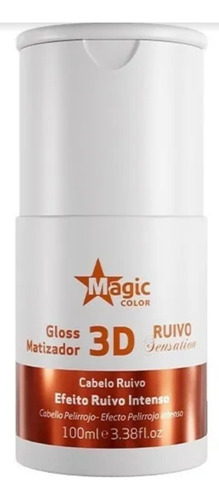 Matizador 3d Ruivo Sensation 100 Ml - Efecto Cobrizo