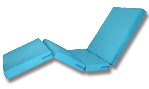 Imagen 2 de 5 de Colchón Tres Pliegues 8 Cm Despachogratis Stgo/casadelasalud