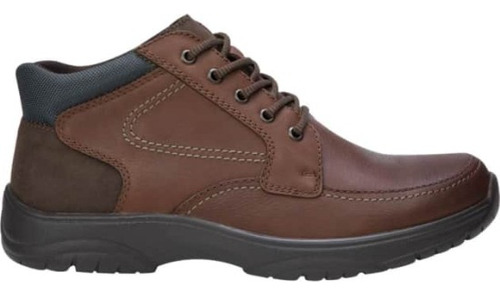 Botin Confort Agujeta Calzado Pazstor 3708 Cafe Hombre