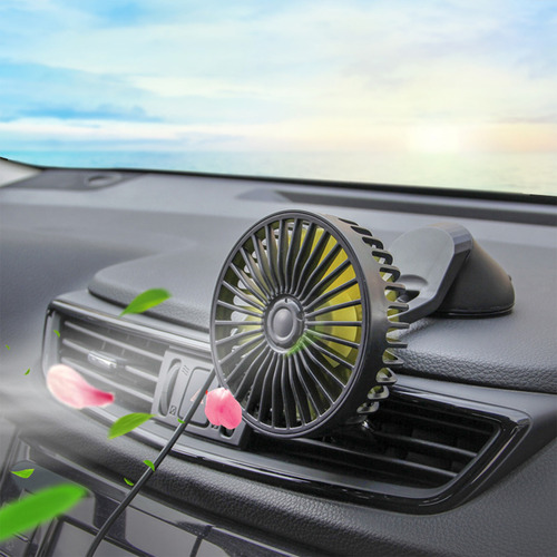 Ventilador Usb H Para Coche, Parabrisas, Escritorio, 360 Gra