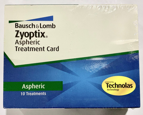 Tarjeta Tratamiento Zyoptix Apheric Treatment Card 88003150