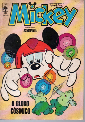 Mickey 443 - Abril - Bonellihq Cx19 C19