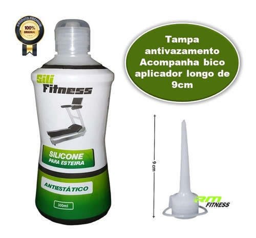 Silicone Lubrificante Puro Sili Fitness 300ml Para Esteira