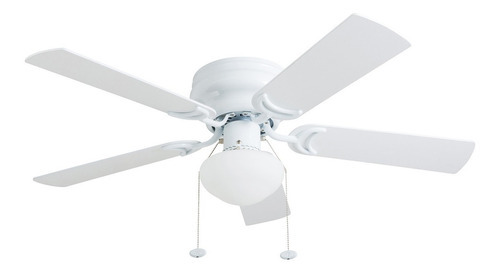 Ventilador De Techo Con Luz Coolfan Bossa Nova 42'' C/cadena Color De La Estructura Blanco Frecuencia 60hz Cantidad De Aspas 5 Diámetro 107 Cm Material De Las Aspas Madera