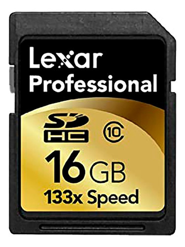 Tarjeta De Memoria Sd Lexar Profesional 133x Class 10 16gb