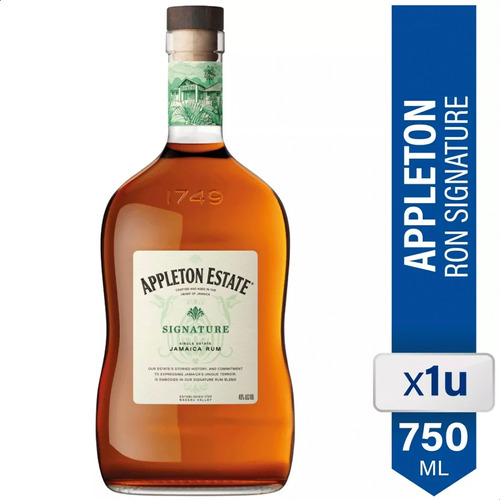 Ron Appleton Estate Signature Blend 750ml Origen Jamaica