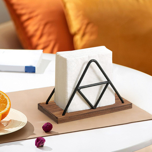 Dispensador De Servilletas Con Soporte Triangular Para