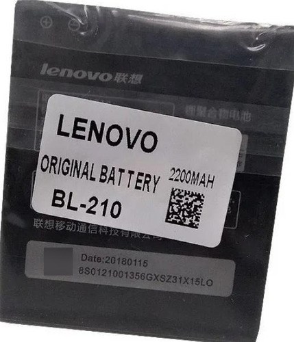 Pila Bateria Lenovo Bl210