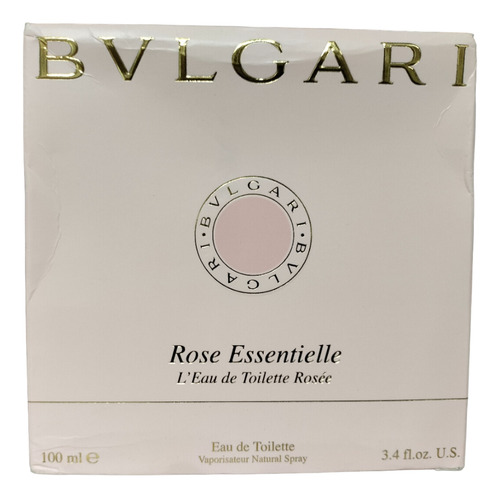 Bvlgari Rose Essentielle Edt 100ml Dama Descontinuado Volumen De La Unidad 100 Ml