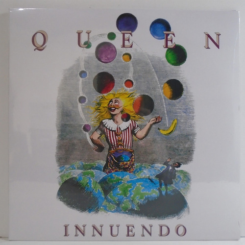 Queen 1991 Innuendo Lp Show Must Go On Reedição Lacrado