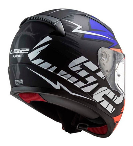Imagen 4 de 9 de Casco Moto Ls2 353 Rapid Todos Los Colores Cuota Devotobikes