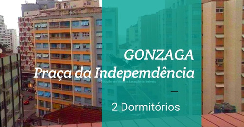 Imagem 1 de 30 de Apartamento Santos - Gonzaga - Go707 - 32392889