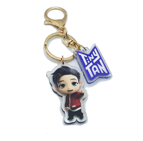 Llavero Coreano De Moda Kpop / Tiny Tan Rm (2 Piezas)