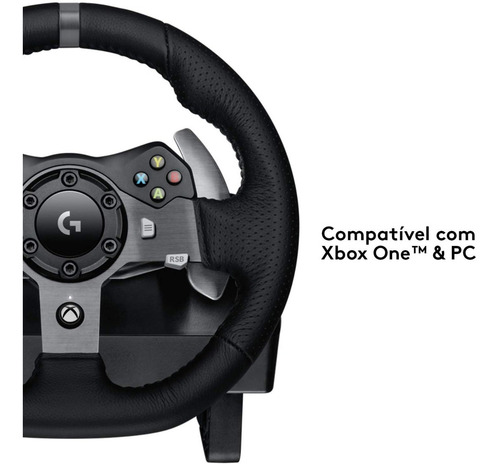 Imagen 3 de 3 de Volante Logitech G920 Xbox One Series S Y X Driving Force