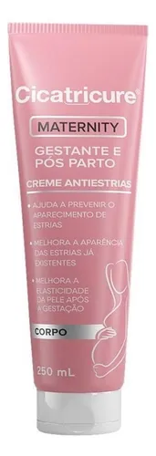 comprar Creme Para Corpo Creme Antiestrias Maternity Gestante E Pós Parto 250ml CicatricureLab Maternity De 250mlu002F250g