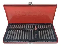 Comprar Juego De Dado 40 Piezas Y Puntas Torx T20 A T55 -dados Allen