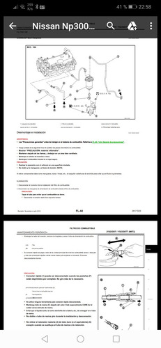 Manual Taller Nissan Frontier Np300 Español 2014-2019
