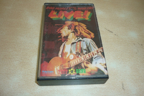 Bob Marley Live  Cassette Nacional Vg+ Vintage