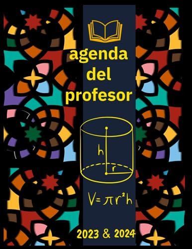 Agenda Del Profesor 2023-2024: Organizador De Clases Mensual