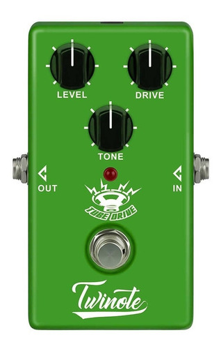 Twinote Tube Drive Overdrive Pedal Guitarra (infusiontienda)