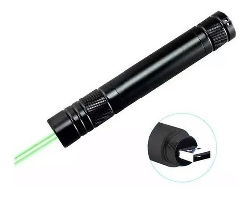 Imagen 3 de 5 de Láser B303 Verde Con Caleidoscopio, Carga Usb, 200mw Reales!