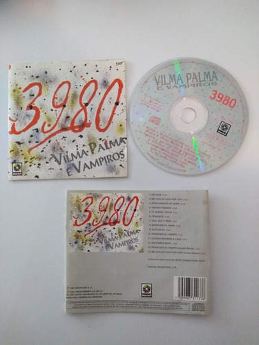 Cd Vilma Palma E Vampiros 3980