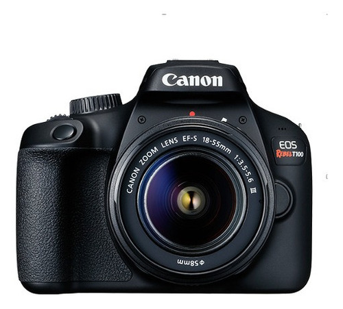 Cámara Slr Digital Canon Eos Rebel T100 Con Lente 18-55mm