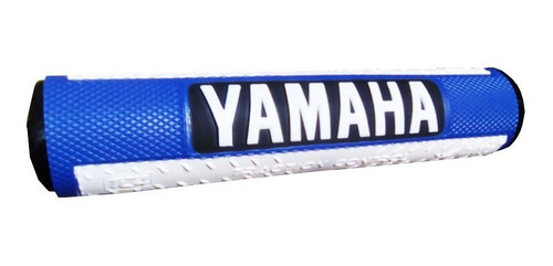 Imagen 1 de 2 de Pad Protector Manubrio Yamaha Azul Blanco Yzf Yz - Fas Motos