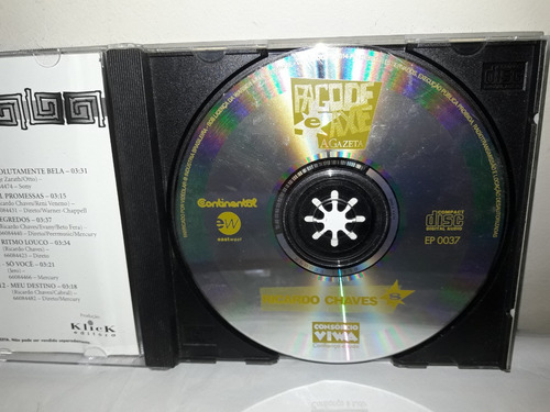 Cd Ricardo Chaves Consórcio Viwa Ja (Usado)
