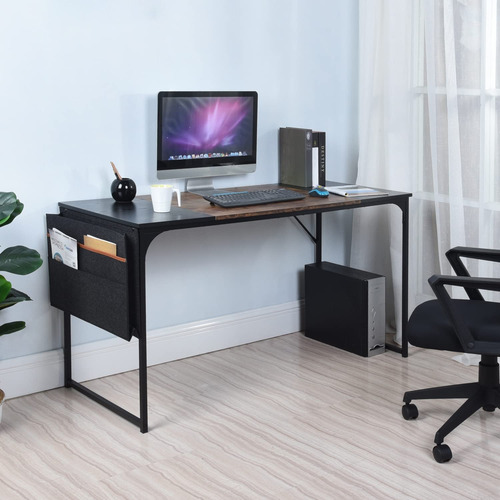 Furniturer Escritorio Para Computadora Con Bolsa De