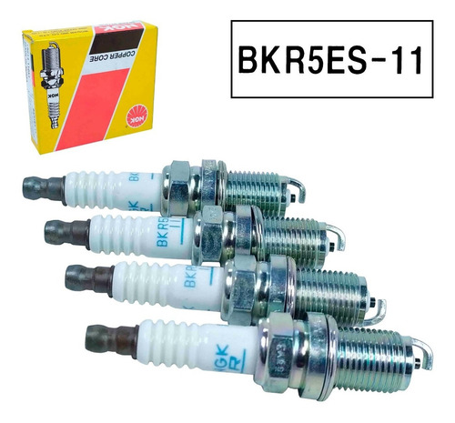 Imagen 2 de 10 de Bujia Ngk Bkr5e-11 Lancer 1.3 1.6 2.0 2012 2013 2014 2015