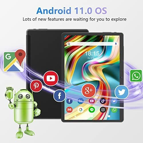 Tableta Feonal 10.1'' Android 11 Color Negro Ips Fhd