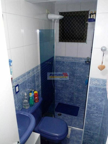 Imagem 4 de 7 de Apartamento Com 2 Dormitórios À Venda, 77 M² Por R$ 420.000,00 - Itararé - São Vicente/sp - Ap2512