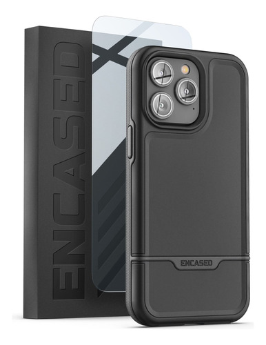 Funda Para iPhone 14 Pro Max Negra Resistente A Alto Impacto