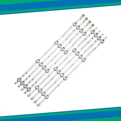 Kit 8 Barras De Led Para Tv Un48j5000 Un48j5200 Un48j5200ag