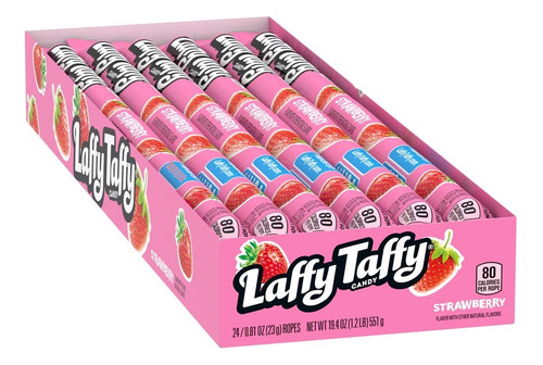 Dulces Americanos Importados Ferrara® Wonka® Laffy Taffy X24